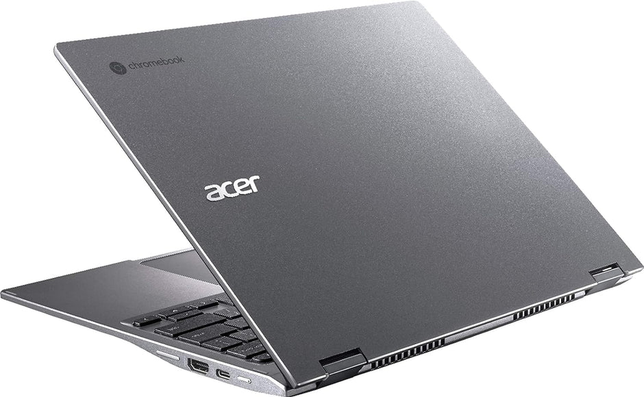 2023 acer Chromebook Spin 713 13.5" Touchscreen FHD+ 2-in-1 Laptop VertiView 3:2 Touch - Intel Core i3-10210U 4GB Memory 64GB EMMC + 64GB Memory card  Keyboard Eng Arabic Steel Gray