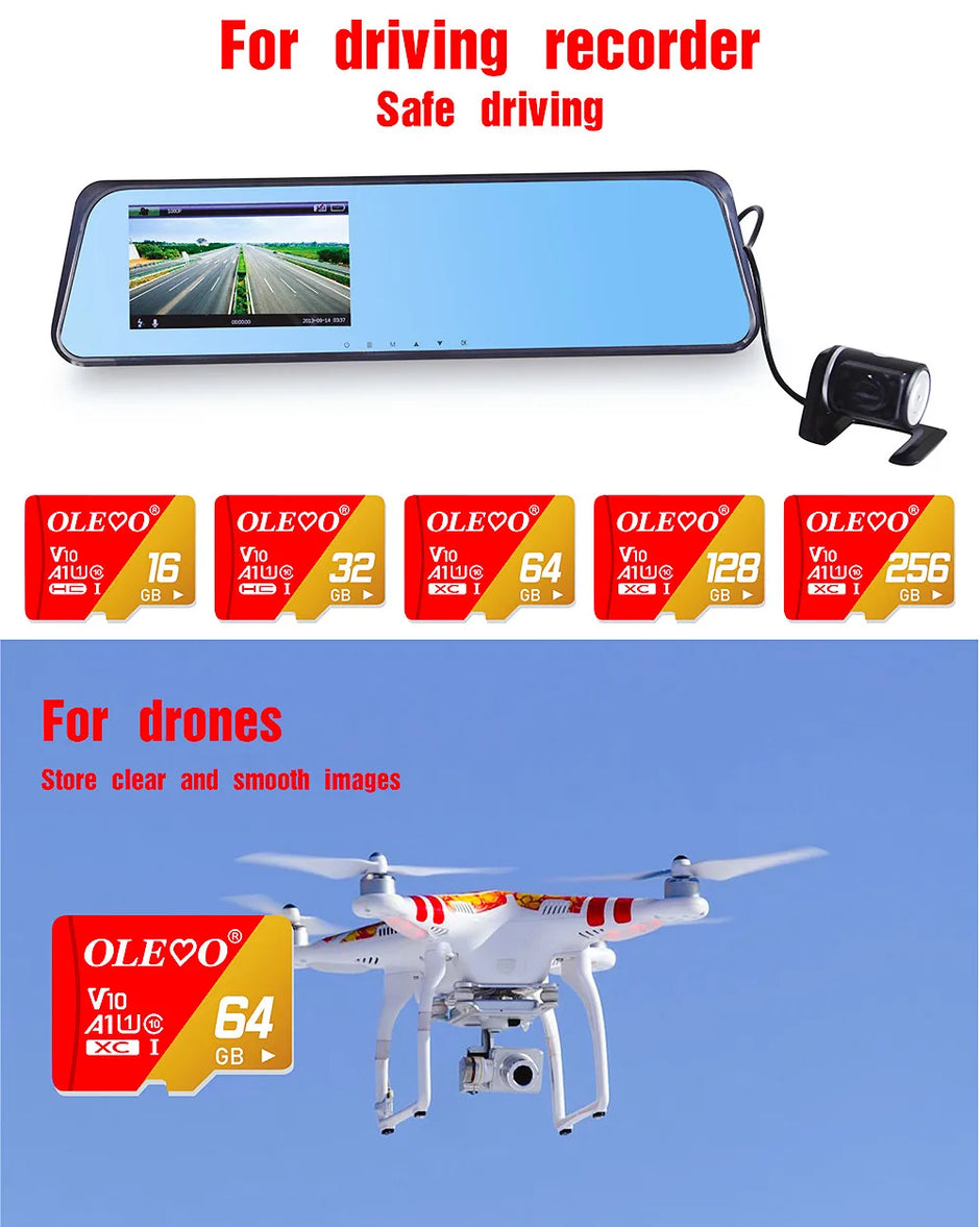 Original Class 10 Memory Card EVO+ EVO Plus 256GB 128GB 64GB 16GB Mini SD card 32GB TF Card cartao de memoria for Mobile Phone