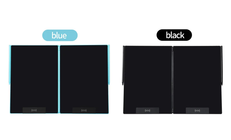 14.3-inch Folding Screen  LCD Superfine Handwriting Writing Board Meeting Magnetic to Eras Drawings Tablet Split screen