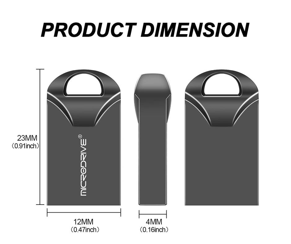 100% Original quality USB Mini Pen Drive 64GB 32GB 16GB 8GB 4GB USB Flash Drive Memory Stick U Disk USB Key Pendrive for PC