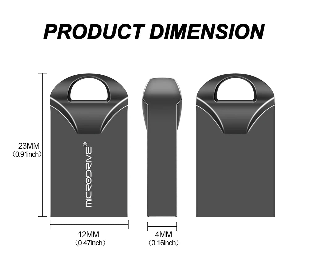 100% Original quality USB Mini Pen Drive 64GB 32GB 16GB 8GB 4GB USB Flash Drive Memory Stick U Disk USB Key Pendrive for PC