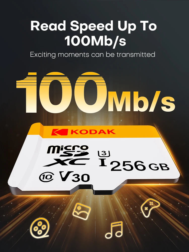 Kodak Original Driving recorder special memory card 64GB car TF small card high speed 32GB format car memory card 128GB