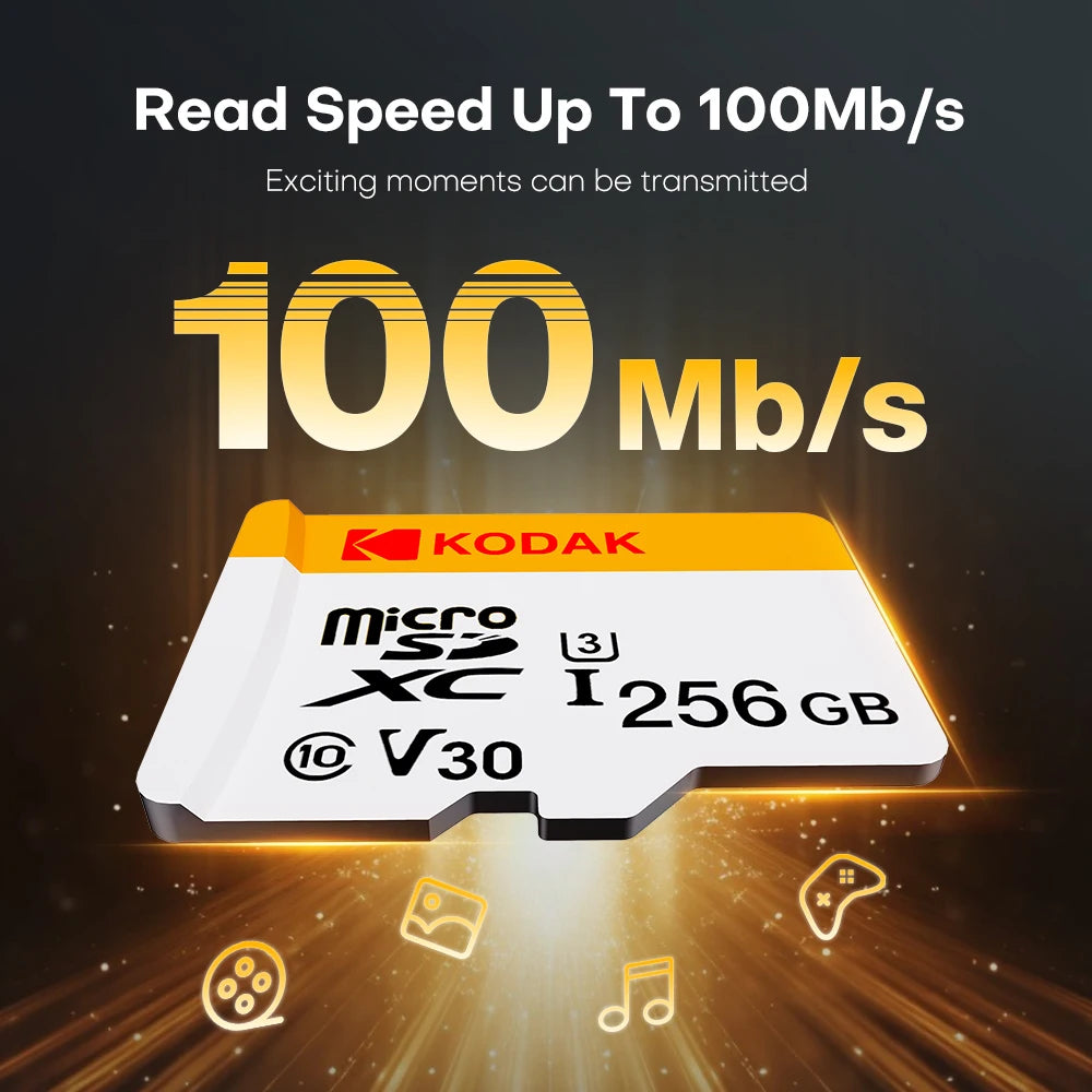 Kodak Original Driving recorder special memory card 64GB car TF small card high speed 32GB format car memory card 128GB