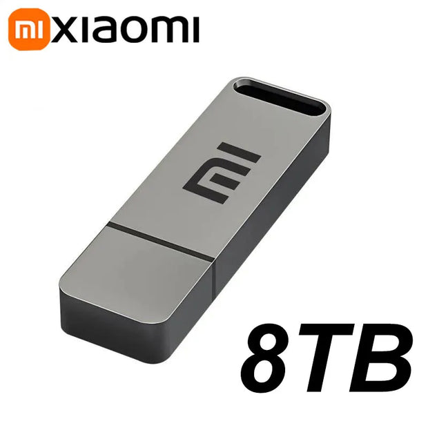 Xiaomi Original Pen Drive 16TB USB 3.2 Flash Drive High-Speed Pen Drive Type-C Metal USB Memory For Computer Storage Devices