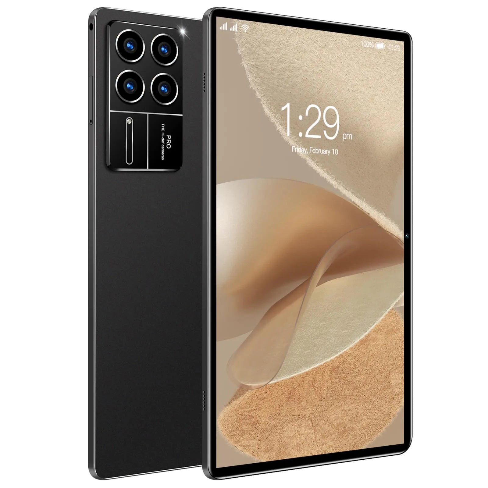 10inch Tablets High-Clear 1960*1200 Dual Camera 8-Core Processor Android 14 Tablets for Home Office Meetings 8GB+256GB