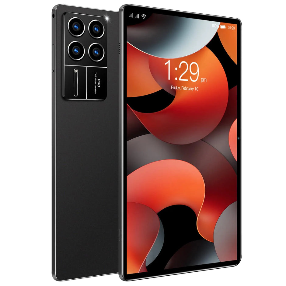 10inch Tablets High-Clear 1960*1200 Dual Camera 8-Core Processor Android 14 Tablets for Home Office Meetings 8GB+256GB