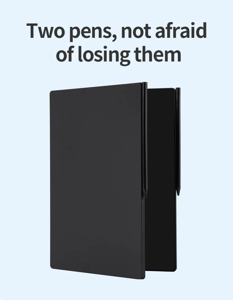 14.3-inch Folding Screen  LCD Superfine Handwriting Writing Board Meeting Magnetic to Eras Drawings Tablet Split screen