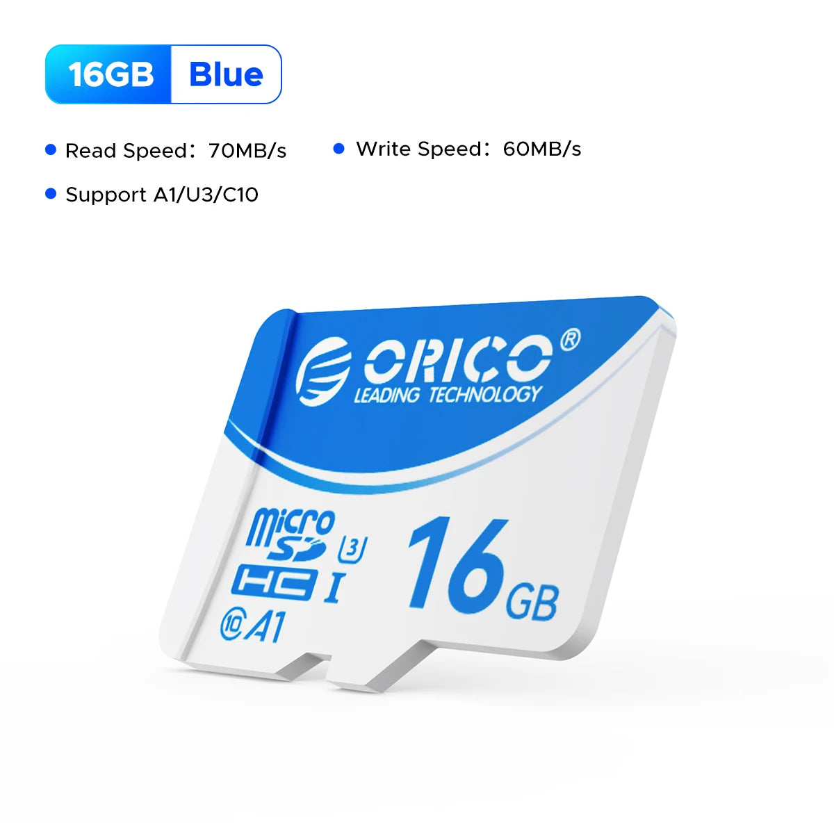 ORICO Original Memory Cards 16GB 32GB 64GB 128GB TF Memory Card A1 U3 Class10 V10 For Camera/Drone/Dash Cam High Speed SD Card