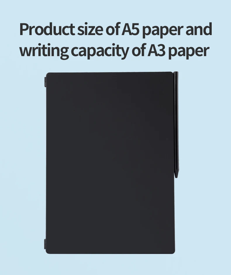 14.3-inch Folding Screen  LCD Superfine Handwriting Writing Board Meeting Magnetic to Eras Drawings Tablet Split screen