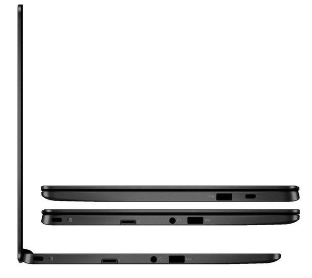 ASUS Chromebook C423N Clamshell Laptop 14" HD 4-Way NanoEdge, Intel Celeron N3350 Processor, 4GB DDR4 RAM, 64GB eMMC Storage Grey Chrome OS