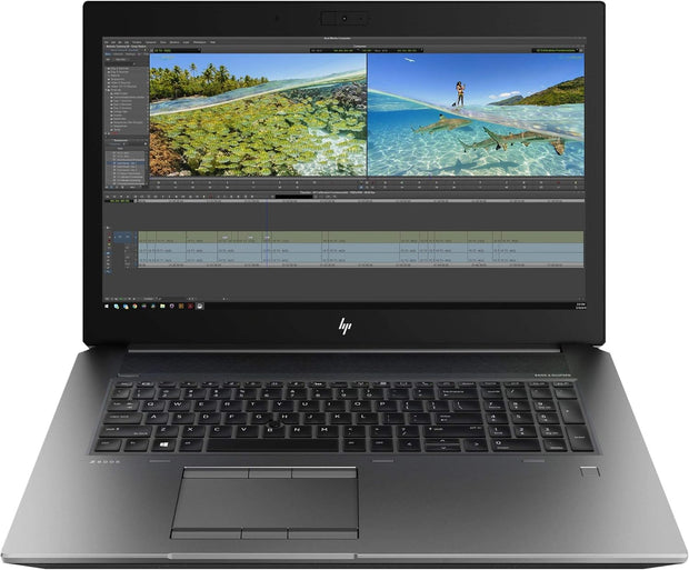 HP Zbook 17 G6 Mobile Workstation Laptop 17 Inch Display Intel Core i7 Processor 9th Generation  16GB RAM NVIDIA Quadro T1000 4GB GDDR5 VRAM Keyboard English Arabic Grey