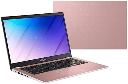 ASUS  E410 Intel Celeron N4020 4GB 128GB eMMC 14 inch HD LED Win 10 Laptop Pink - view 8