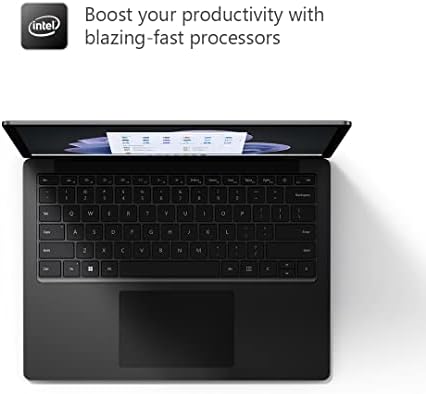 Microsoft Surface Laptop 5 Super-Thin 13.5 Inch Touchscreen Laptop - Black - Int - view 8