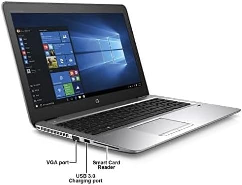 HP  EliteBook 850 G3 15.6-inch i7 6th Generation 8GB 256GB SSD Silver - view 4