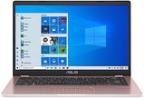ASUS  E410 Intel Celeron N4020 4GB 128GB eMMC 14 inch HD LED Win 10 Laptop Pink - view 2