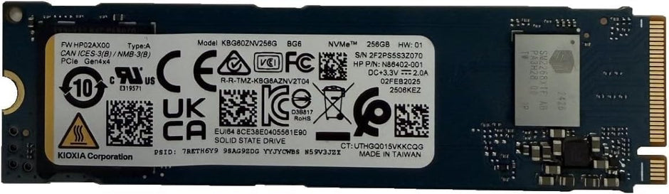XG8 4TB SSD M.2 2280 PCIe 4.0 x4 NVMe Internal SSD KXG80ZN84T09 product image