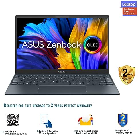 ASUS ZenBook 13 OLED UX325EA-OLED001T (Pine Grey)- 11th Gen Intel Core i7 Proces - view 6