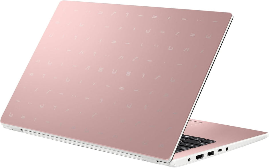 ASUS  E410 Intel Celeron N4020 4GB 128GB eMMC 14 inch HD LED Win 10 Laptop Pink - view 5