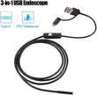 7.0/5.5 MM IP67 Waterproof Endoscope Camera 6 LEDs Adjustable USB Android Flexib - view 7