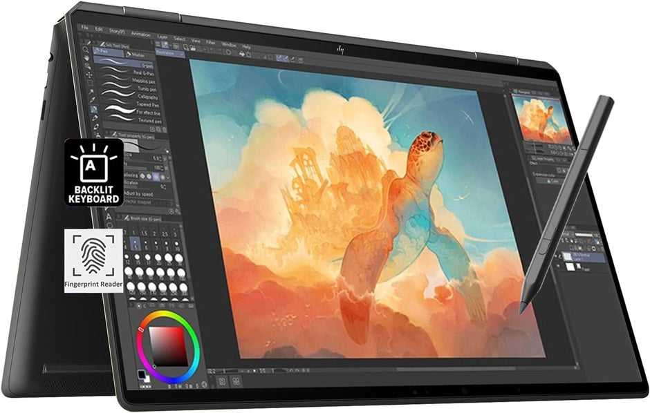 HP Spectre x360 16" 2-in-1 3K QHD+ Touchscreen Intel 12th Gen i7-12700H 16GB RAM product image