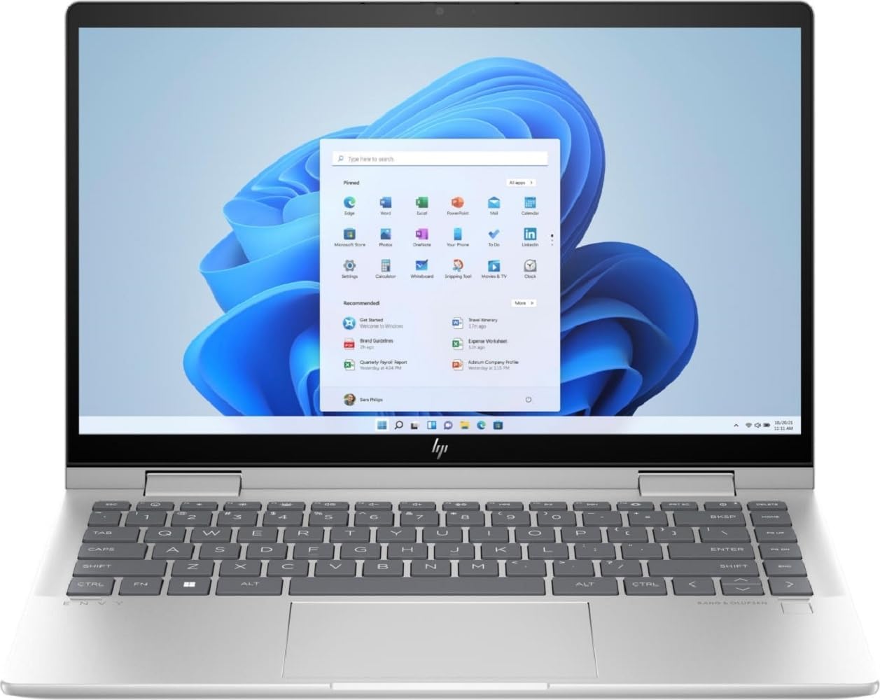 HP ENVY X360 14-es0013dx 2 in 1 Laptop - view 3