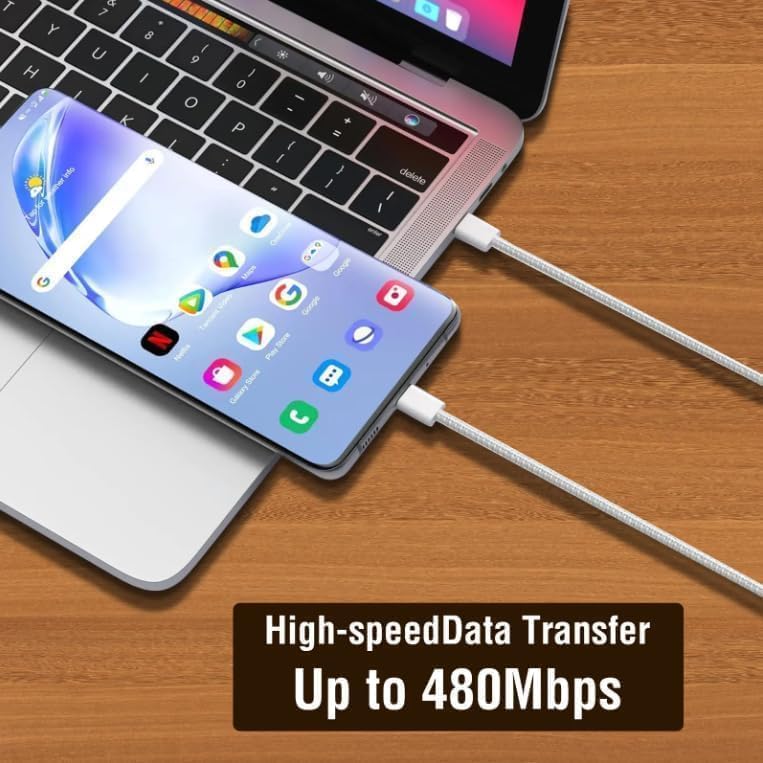 Original USB-C to USB-C Type Cable for iPhone 15 Pro Max - view 2