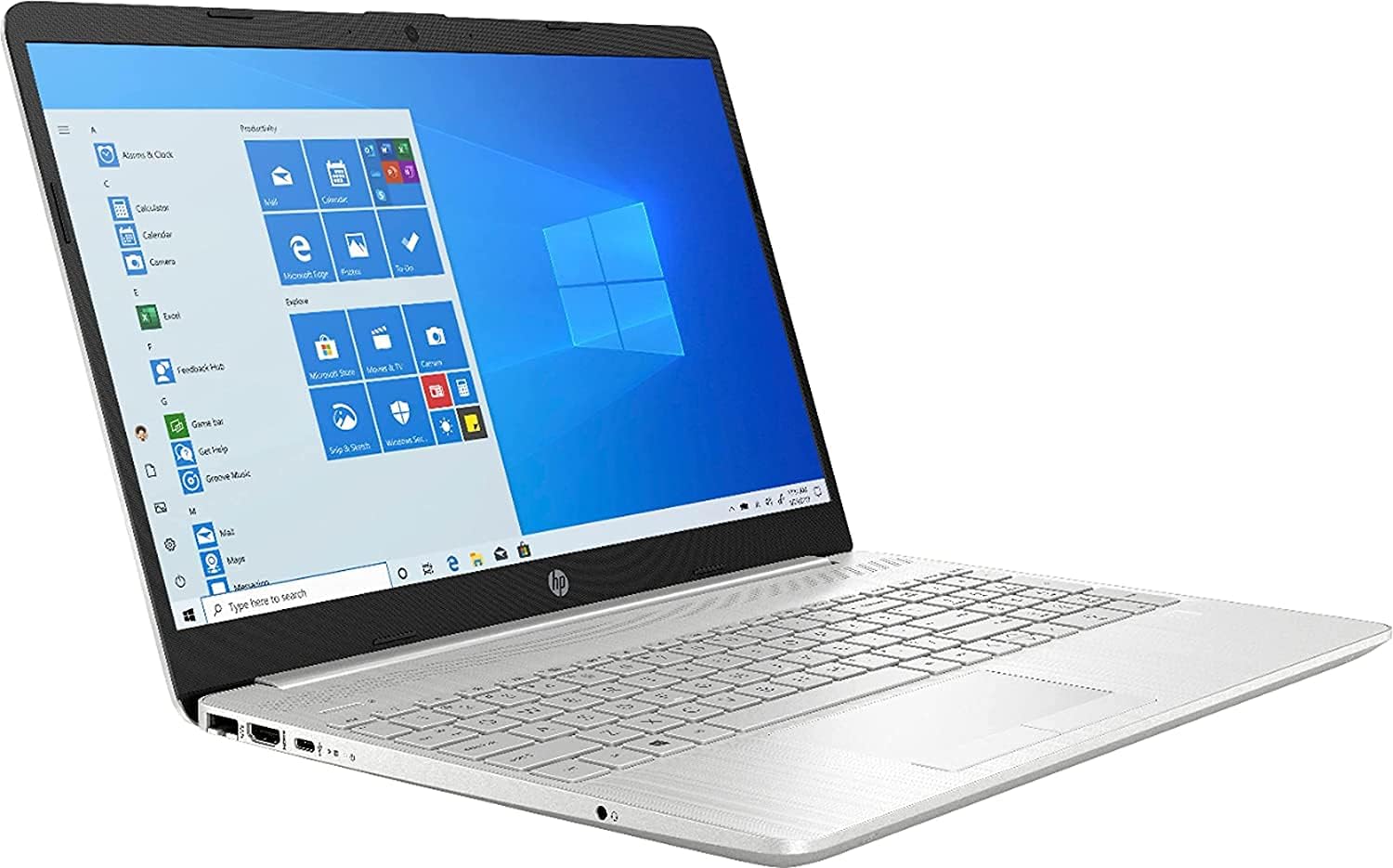 HP  (Upgraded) 15-dw Laptop Intel Core i3-1115G4 8GB 256GB SSD 15.6 Full HD WLED - view 3