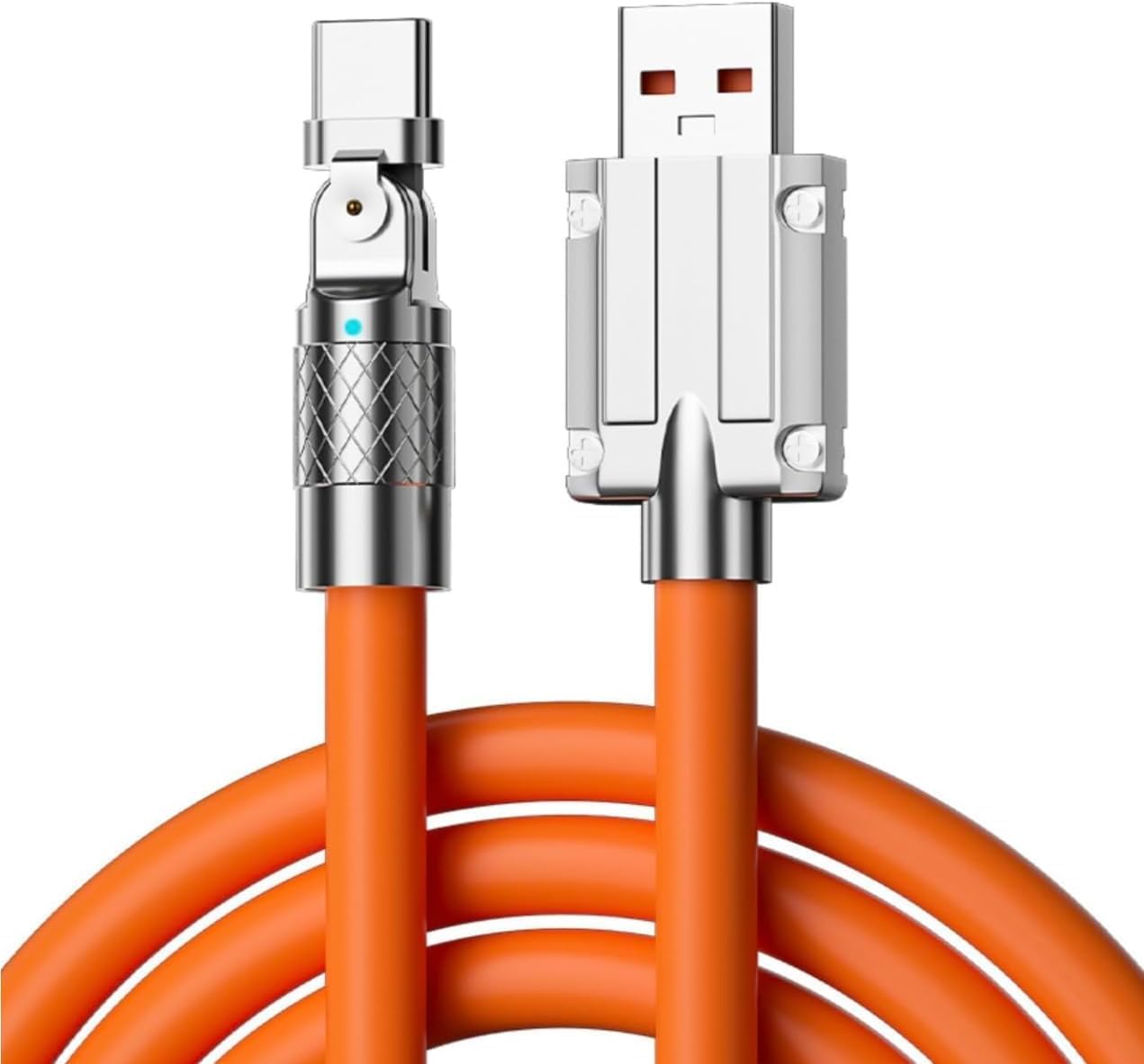 120W Super Fast Charge Type-C Liquid Silicone Cable Quick Charge USB C Lines For product image
