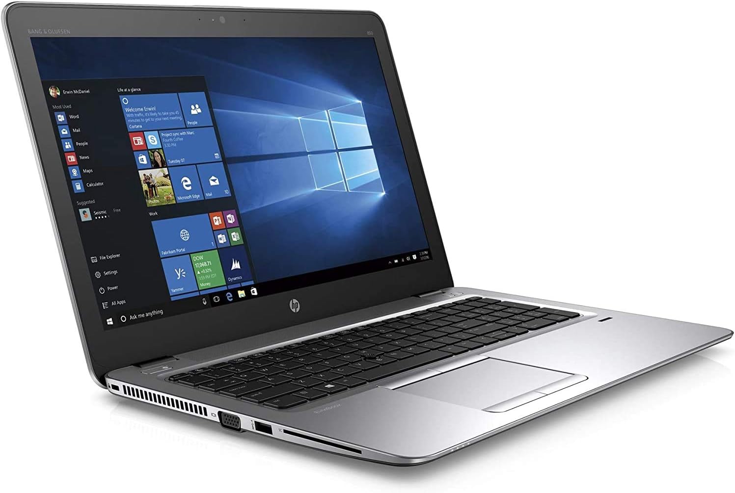 HP  Elitebook 850 G3 Intel i5 6300u 240Ghz Processor 8Gb Ram 256Gb SSD 15.6