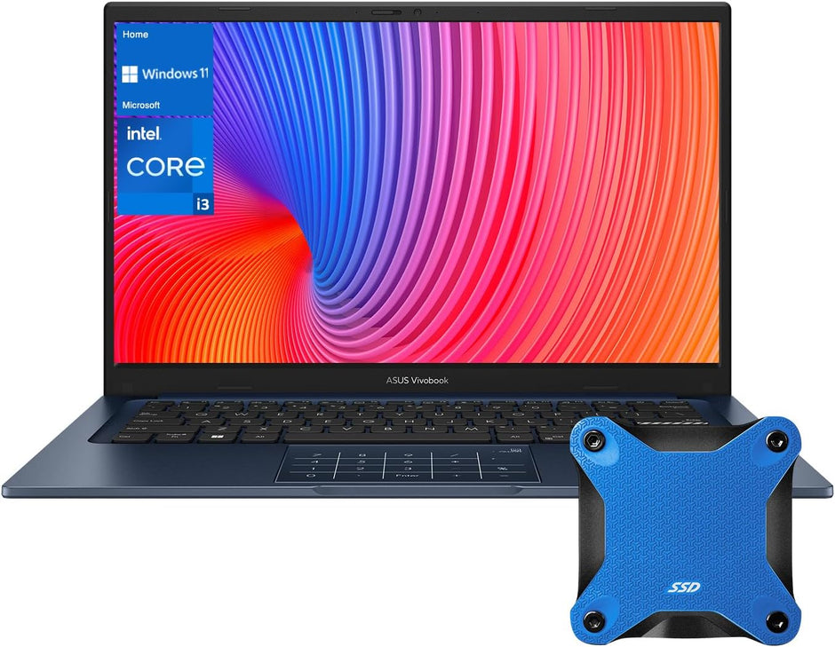 ASUS  (Upgraded) Vivobook 14 X1404ZA Slim Laptop With 14-Inch FHD Display 12th G product image