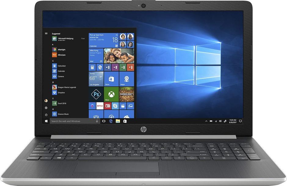 HP  15.6" Intel i5-8250U 3.4GHz 8GB 256GB SSD DVD Webcam Bluetooth HDMI Windows product image