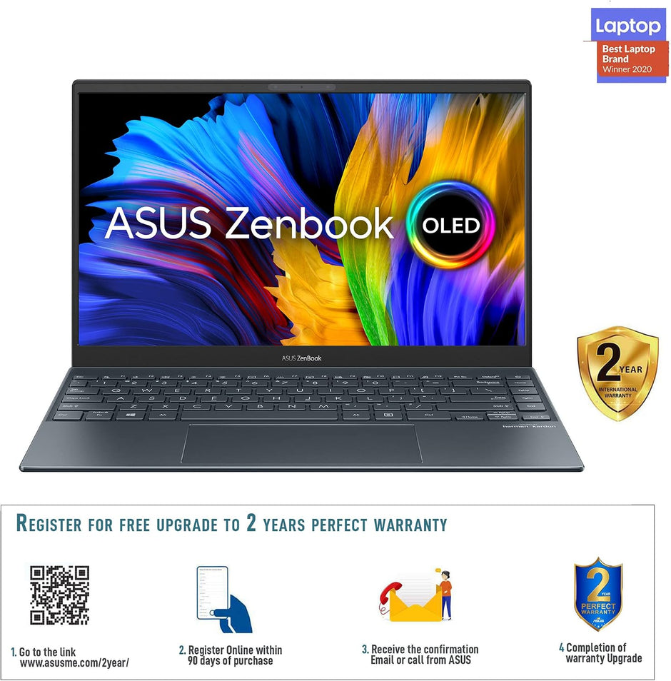 ASUS ZenBook 13 OLED UX325EA-OLED001T (Pine Grey)- 11th Gen Intel Core i7 Proces - view 5