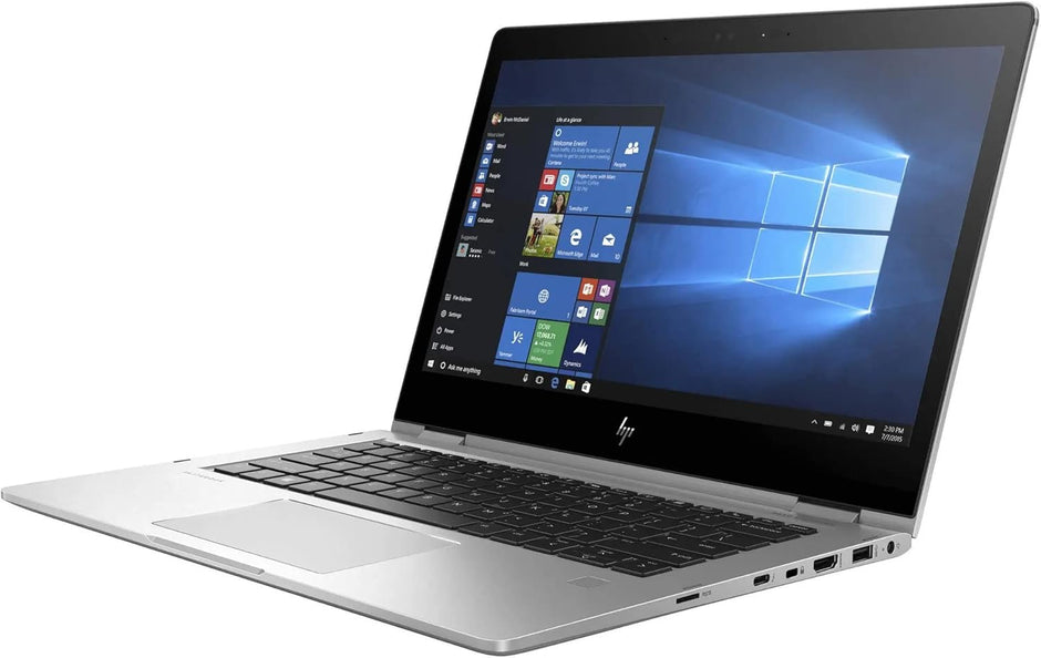 HP EliteBook 1030 G3 Business Laptop Intel Core i5-8th Generation Ram 8GB 13.3 inch Display Keyboard English Arabic