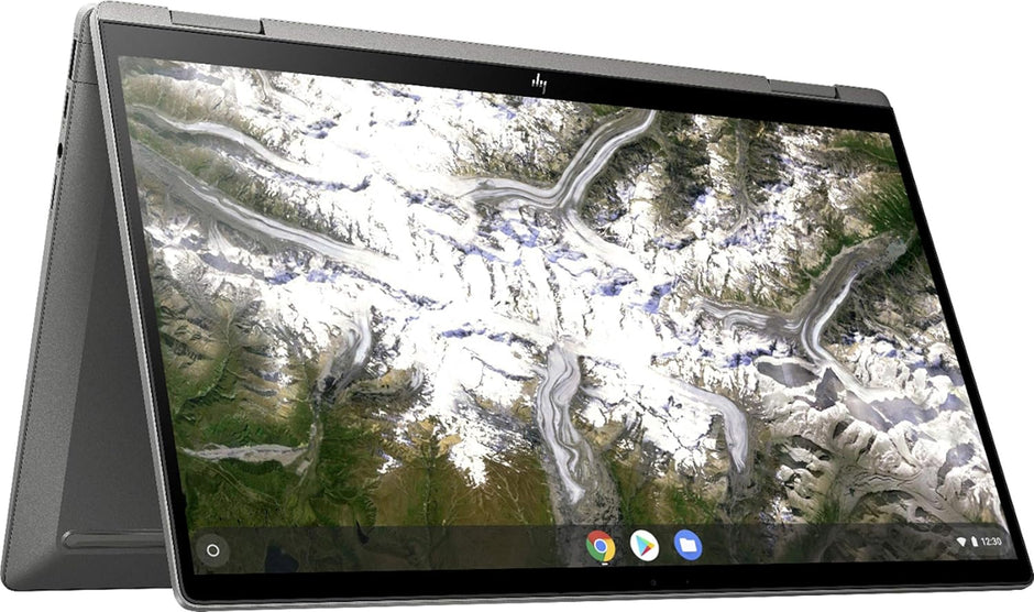 Latest HP x360 2-in-1 14-inch FHD Touchscreen Chromebook 10th Gen. Intel i3-10110U, 8GB RAM, 64GB eMMC B&O Audio WiFi 6 Backlit Keyboard Fingerprint Reader Mineral Grey