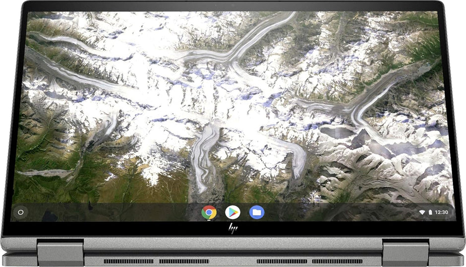 Latest HP x360 2-in-1 14-inch FHD Touchscreen Chromebook 10th Gen. Intel i3-10110U, 8GB RAM, 64GB eMMC B&O Audio WiFi 6 Backlit Keyboard Fingerprint Reader Mineral Grey