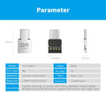 DM AD011 MINI TYPE-C Adaptor OTG function Turn normal USB into TYPE C USB flash drive