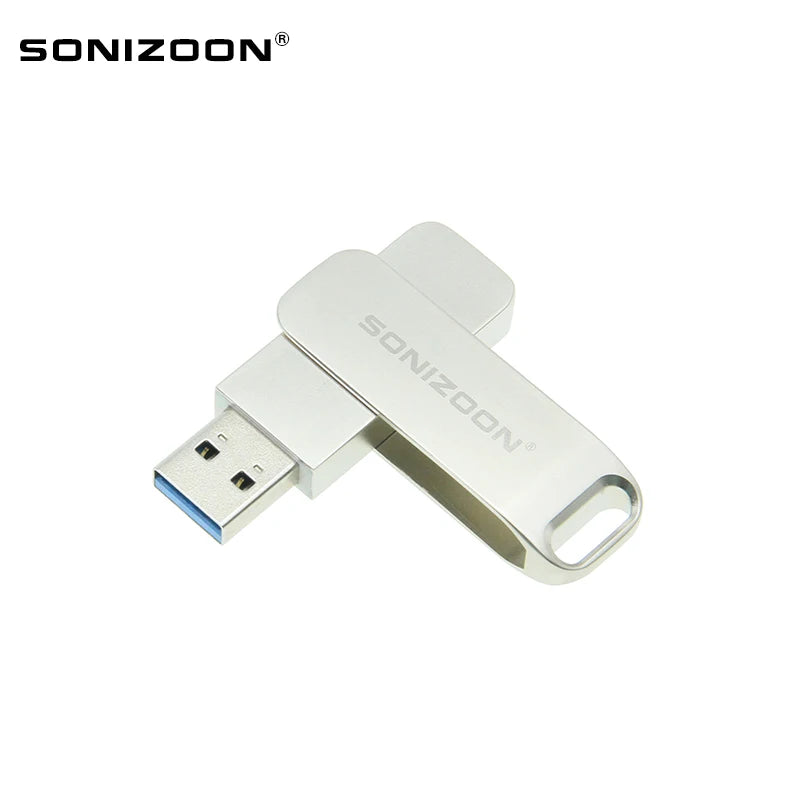 USB flash drive  USB3.0 8 GB rotating pendrive 8GB stick USB 8gb Stable highspeed flash memory SONIZOON  usb flash drives