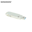 USB flash drive  USB3.0 8 GB rotating pendrive 8GB stick USB 8gb Stable highspeed flash memory SONIZOON  usb flash drives