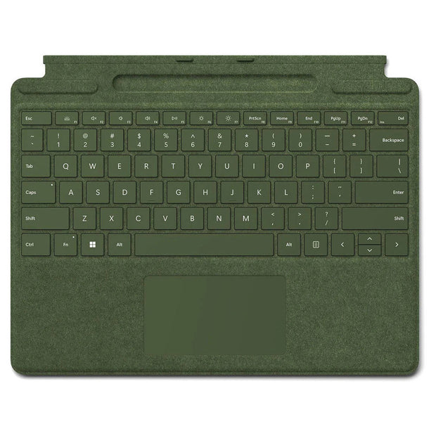 Original Microsoft Surface Pro Signature Keyboard with Pen Storage for Surface Pro 8, 9,10,11 X (QWERTY Nordic) Keyboard English/Arabic