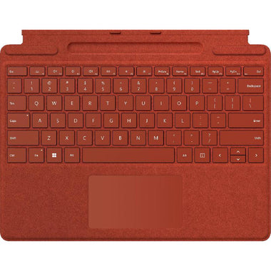 Original Microsoft Surface Pro Signature Keyboard with Pen Storage for Surface Pro 8, 9,10,11 X (QWERTY Nordic) Keyboard English/Arabic