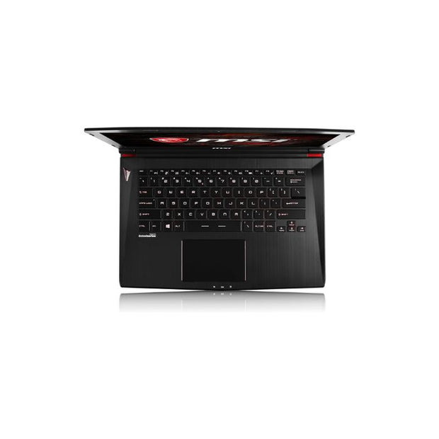 MSI Gaming Laptop GS43VR 6RE Phantom Pro i7-7700HQ 7th Gen Ram 16GB Storage 1TB SSD 6GB Graphics GTX 1060 14" FHD DISPLAY Keyboard Eng Arabic Black