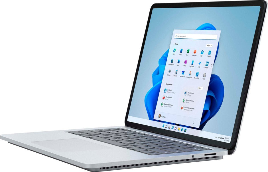 Microsoft Surface Laptop Studio 14.4” Touch  i7-11TH GEN RAM 1TB SSD 4GB Graphics RTX 3050Ti Keyboard Eng Arabic platinum Silver