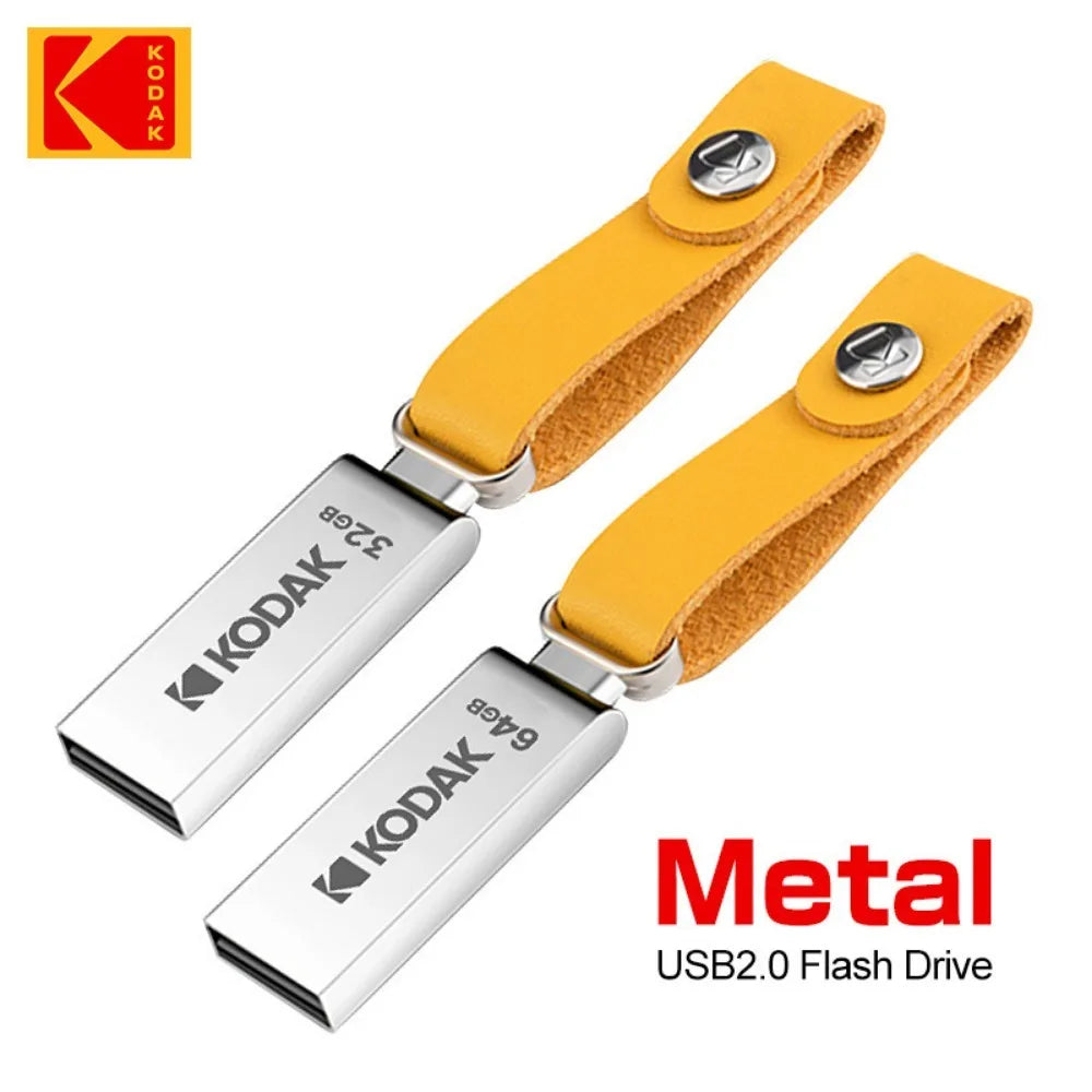 Kodak KODAK K122 USB2.0 mini full metal USB flash drive high speed car 32G-128G computer office USB flash drive