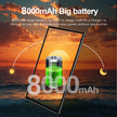 10inch Tablets High-Clear 1960*1200 Dual Camera 8-Core Processor Android 14 Tablets for Home Office Meetings 8GB+256GB