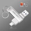 USB-C Flash Pen Drive 256GB TYPE-C USB 3.0 Flash Drive 128GB OTG Metal Memory Stick 64GB USB3.0 Creative Gift Pendrive 32GB 16GB