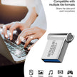 USB Flash Drive 3.1 Flash Pendrive 128GB 64GB 32GB 16GB Cle USB3.1 Metal Stick Pen Drive High Speed Super Mini Portable U Disk
