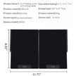14.3-inch Folding Screen  LCD Superfine Handwriting Writing Board Meeting Magnetic to Eras Drawings Tablet Split screen