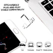 New 16TB USB Flash Drive USB 3.2 Memories Type-c 2-In-1 8TB 16TB OTG Pendrive 128GB 2TB High Speed Flash Disk For Computer