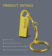 Metal USB 2.0/3.0 Flash Drive 128GB 256G Waterproof Pendrive 32G Usb Memory Stick 64GB USB Flash Drive Custom Logo Free Delivery