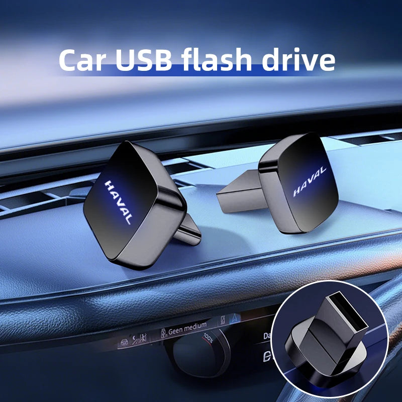 Car USB Flash Drive Portable Mini Short U Disk Pendrive Stable Fast For Great Wall Haval F7 H6 H2 H3 H5 H7 H8 H9 M4 F7X F7H H2S